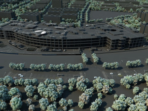Construction site 3D-Modell