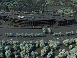 Construction site 3D Model