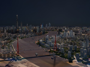 Urban architecture 3D Model