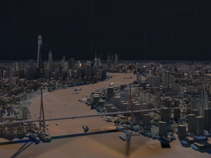 Urban architecture 3D Model