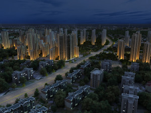 Urban architecture 3D Model