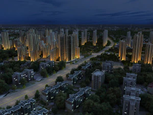 Urban architecture 3D Model