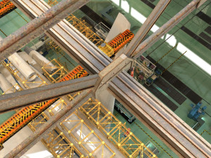 Aircraft factory 3D Model