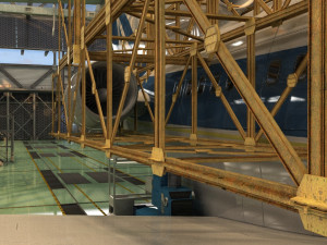 Aircraft factory 3Dモデル