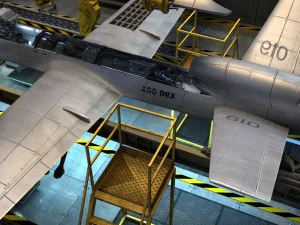 Aircraft factory 3D Model