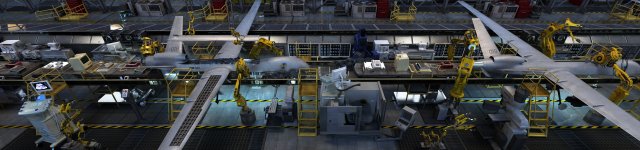 Aircraft factory Modelo 3D .c4d .max .obj .3ds .fbx .stl .blend 