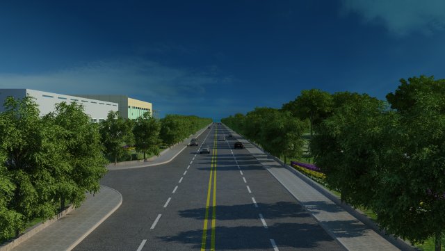 Urban architecture 3D Model .c4d .max .obj .3ds .fbx .stl .blend 