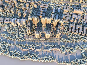 Urban architecture 3D Model