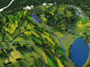 Village Modèle 3D