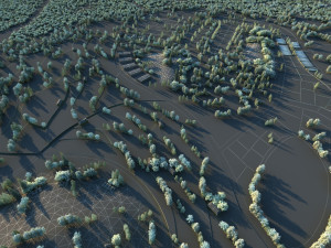 Village Modèle 3D