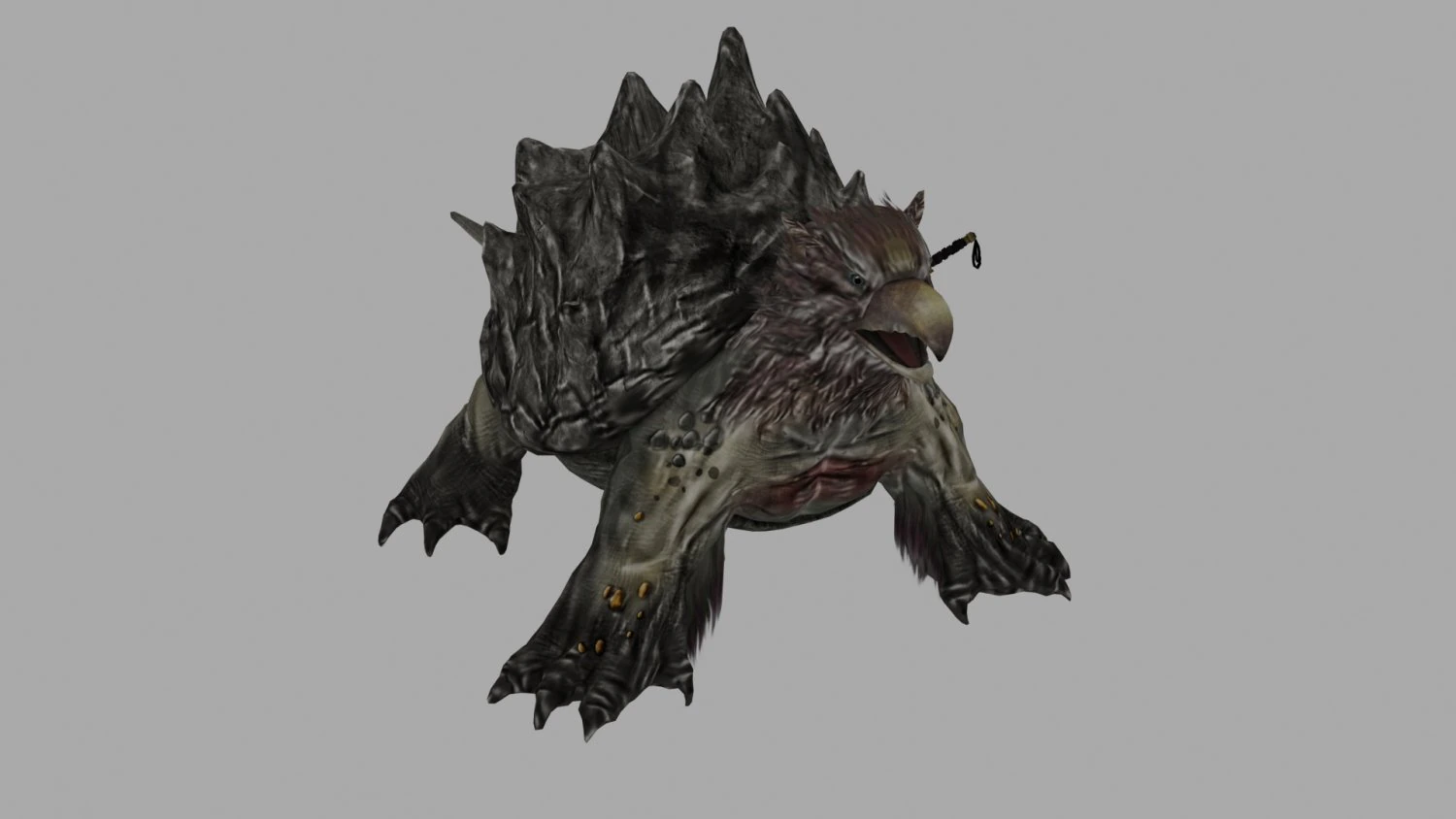 Turtle 3D Model .c4d .max .obj .3ds .fbx .stl .blend 