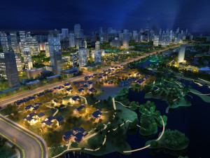 Urban architecture 3D Model