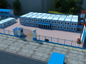 Construction site 3D Model