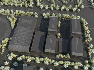 Stadium 3D Model