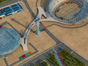 Stadium 3D Model