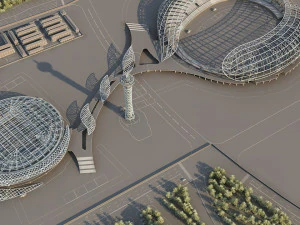Stadium 3D Model