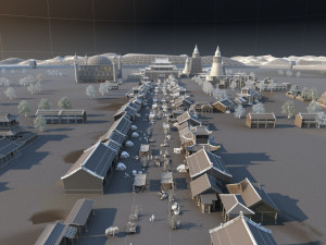 Ancient city 3D 모델