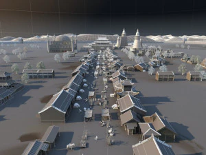 Ancient city 3D Model