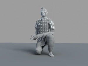 Terra-cotta Warriors 3D Model