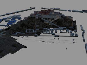 Potala Palace 3D Model