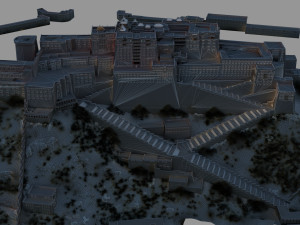 Potala Palace 3D Model