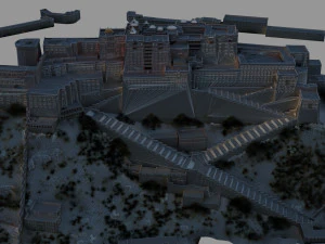 Potala Palace 3D Model