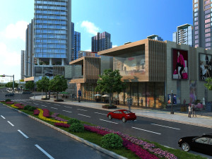 Urban architecture 3D Model