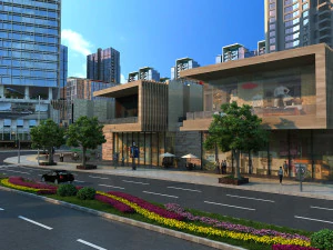 Urban architecture 3D Model