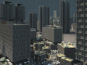 Urban architecture 3D Model