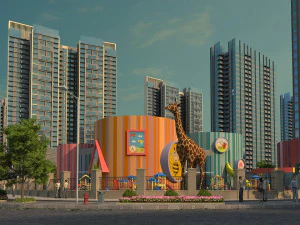 Городская архитектура 3D Модель