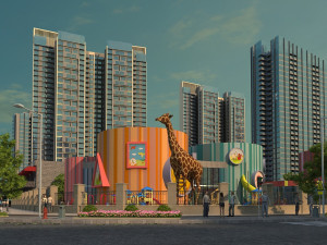 Urban architecture Modello 3D