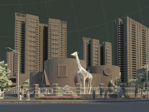 Urban architecture Modello 3D