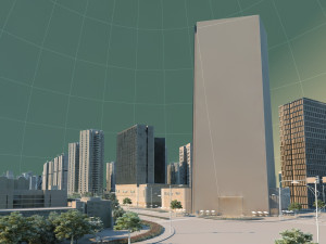 Urban architecture Modèle 3D