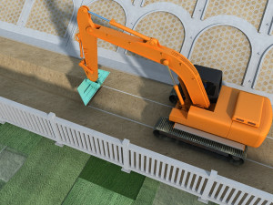 Construction site 3Dモデル