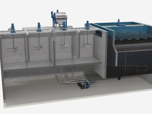 Sewage treatment equipment Modelo 3D