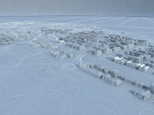 Small town Modèle 3D