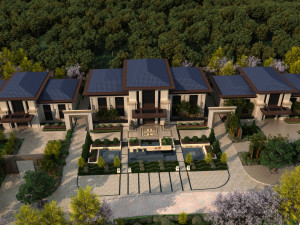 Holiday village 3D Model