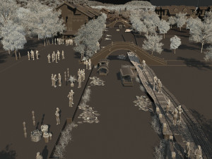 Holiday village 3D Model