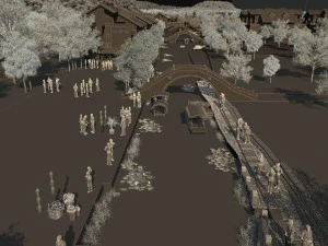 Holiday village 3D Model