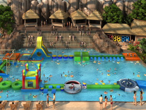 Water park 3D Model