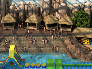 Water park 3D Model