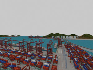 Harbor 3D Model