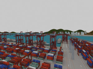 Harbor 3Dモデル