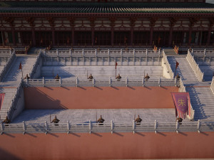 Ancient palace Modèle 3D