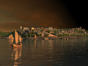 Wharf 3D-Modell