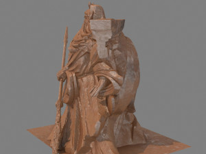 Guan Yu 3D-Modell