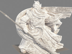 Guan Yu 3D-Modell