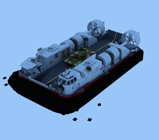Speedboat 3D Model .c4d .max .obj .3ds .fbx .stl .blend 