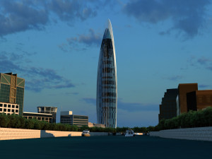Urban architecture 3D-Modell