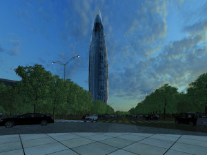 Urban architecture 3D Model